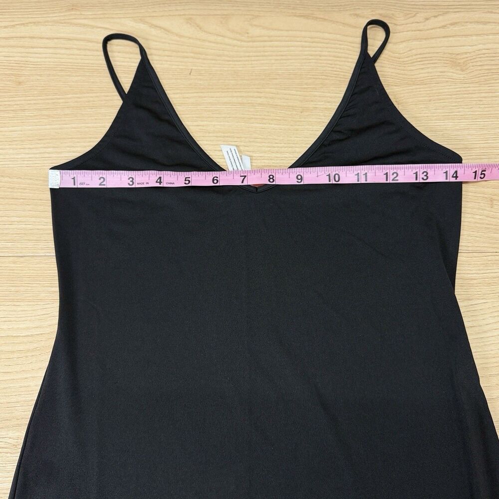 Intimately Free People Black Slip Dress Size XS Slinky Lace Bottom Sexy Evening - Picture 7 of 9